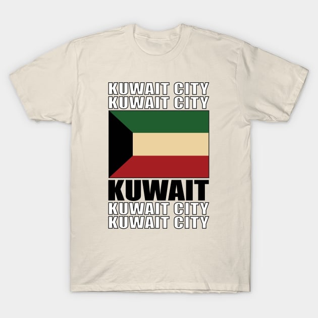Flag of Kuwait T-Shirt by KewaleeTee